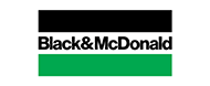 Black Mcdonald logo